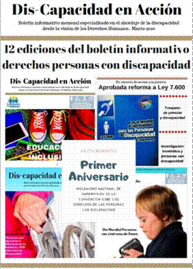 Título: discapacidad - Descripción: revista edición 1