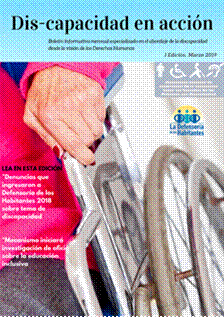 Título: imagen revista mayo - Descripción: revista sobre discapacidad en accion